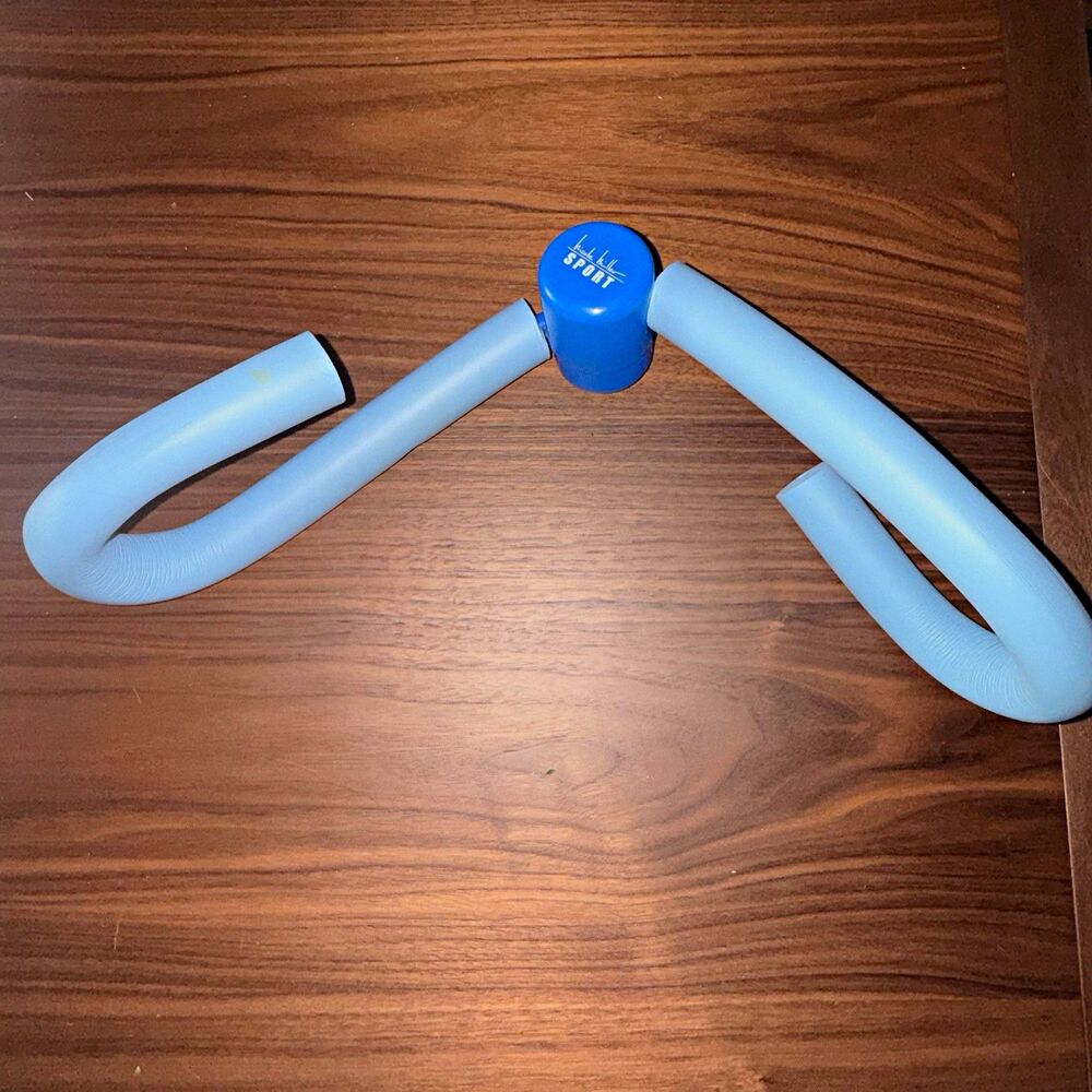 Nicole Miller Sport Blue Thigh Exerciser Leg Toner for Gym Training, Foam
